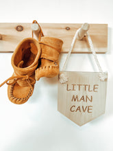 Load image into Gallery viewer, wooden sign - little man cave
