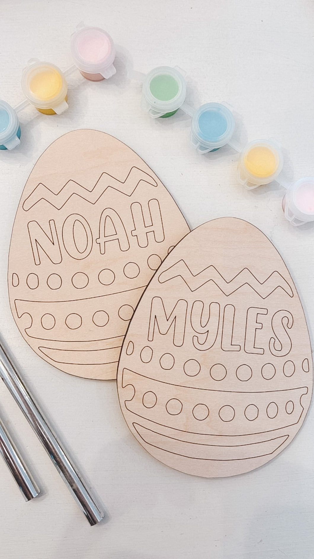 Personalized Easter Egg Craft