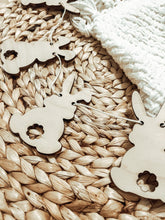 Load image into Gallery viewer, Wooden Bunny Garland
