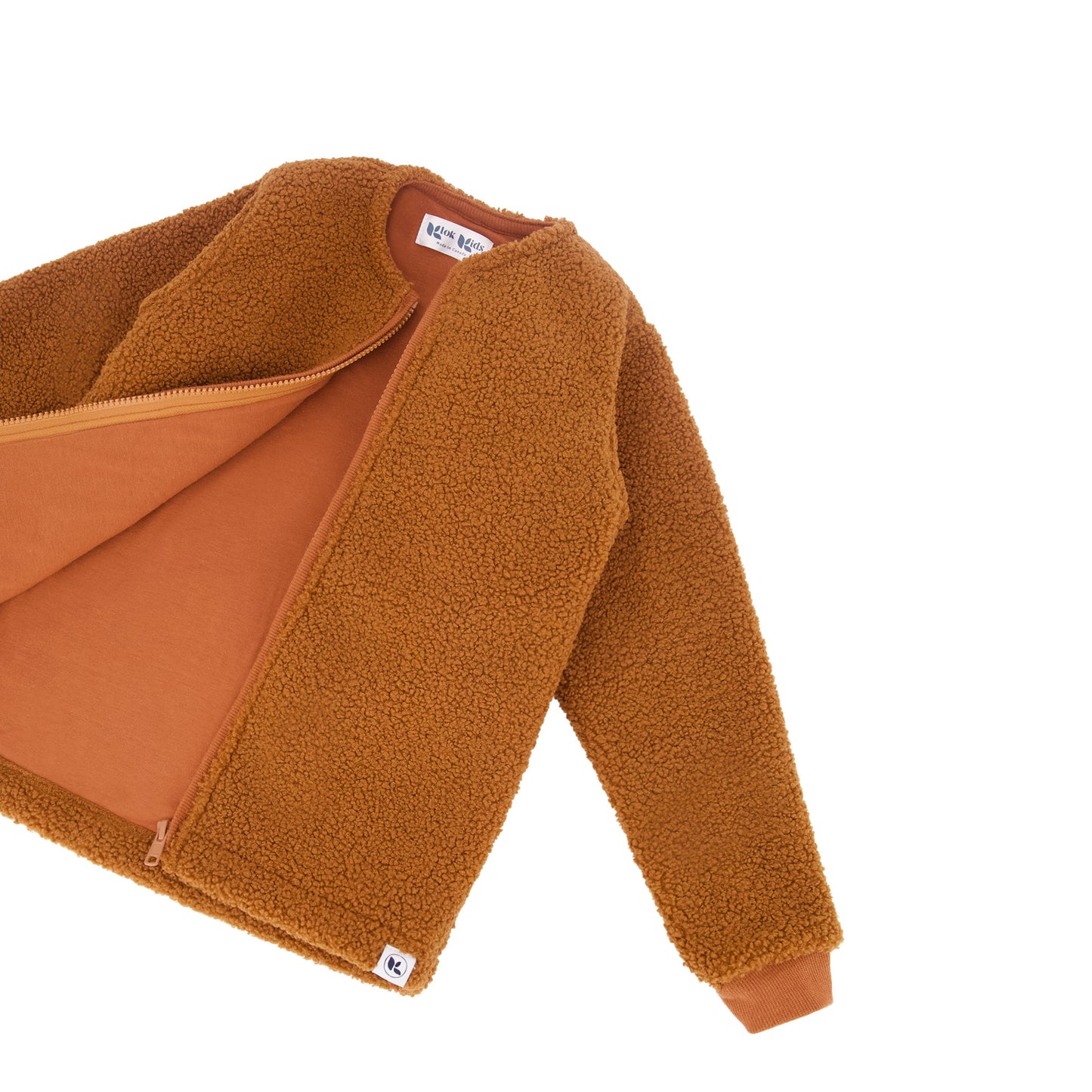 Signature Teddy Cardigan - Copper