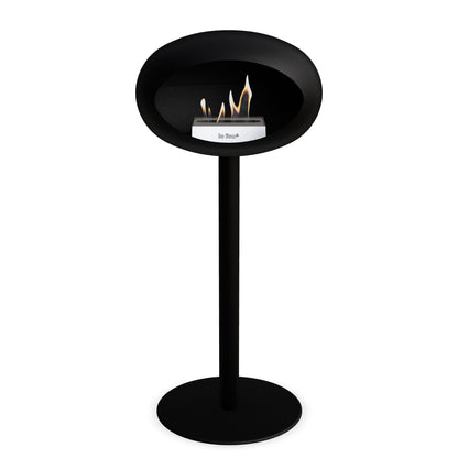 Le Feu Steel High Dome <br>Black