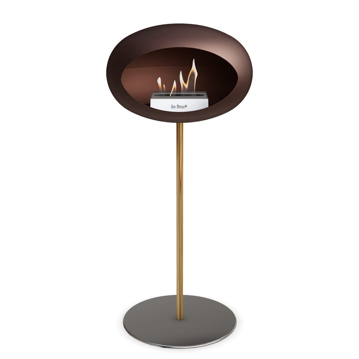 Le Feu Steel High Dome <br>Mocca