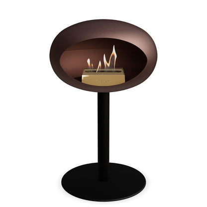 Le Feu Steel Low Dome <br>Mocca