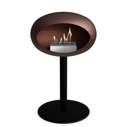 Le Feu Steel Low Dome <br>Mocca