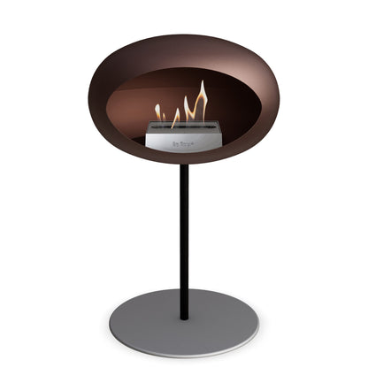 Le Feu Steel Low Dome <br>Mocca