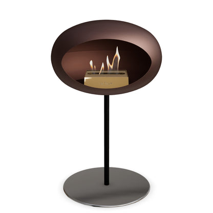 Le Feu Steel Low Dome <br>Mocca