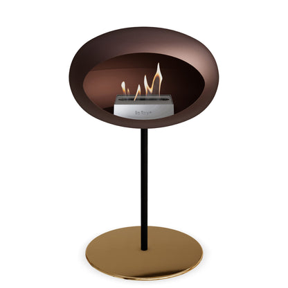Le Feu Steel Low Dome <br>Mocca