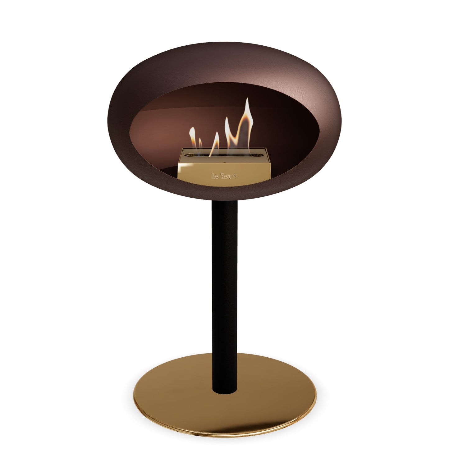 Le Feu Steel Low Dome <br>Mocca