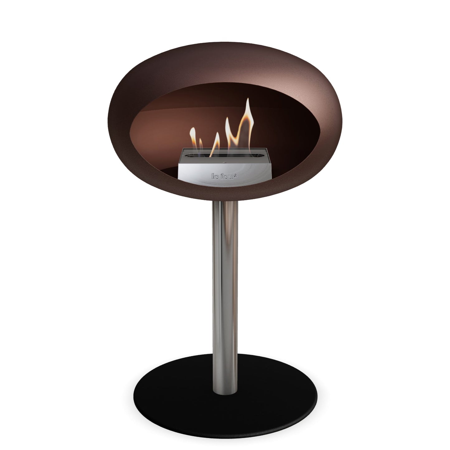 Le Feu Steel Low Dome <br>Mocca