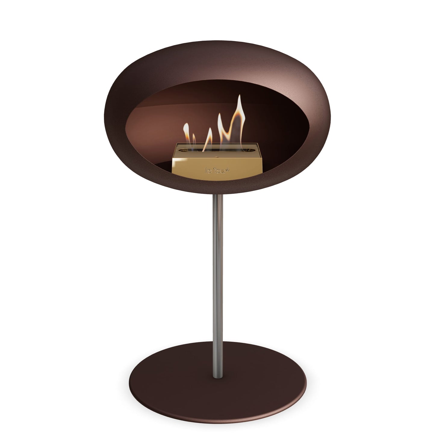 Le Feu Steel Low Dome <br>Mocca