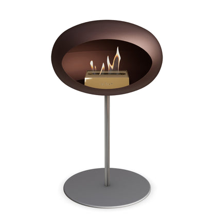Le Feu Steel Low Dome <br>Mocca