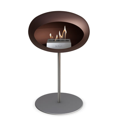 Le Feu Steel Low Dome <br>Mocca