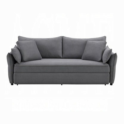 Cais Condo Size Sleeper Sofa w/Storage - Grey
