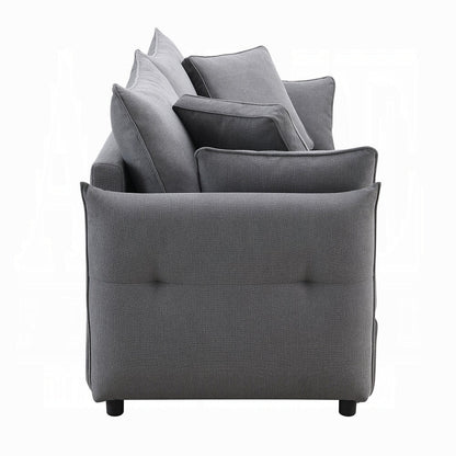 Cais Condo Size Sleeper Sofa w/Storage - Grey