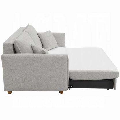 Oran Condo Size Sleeper Sofa w/Storage - Grey