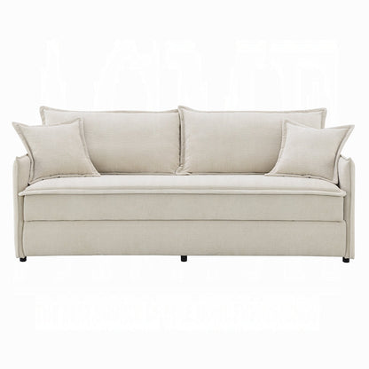 Faro Condo Size Sleeper Sofa w/Storage - Beige