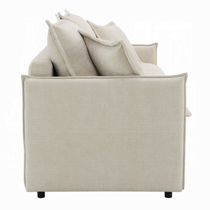 Faro Condo Size Sleeper Sofa w/Storage - Beige