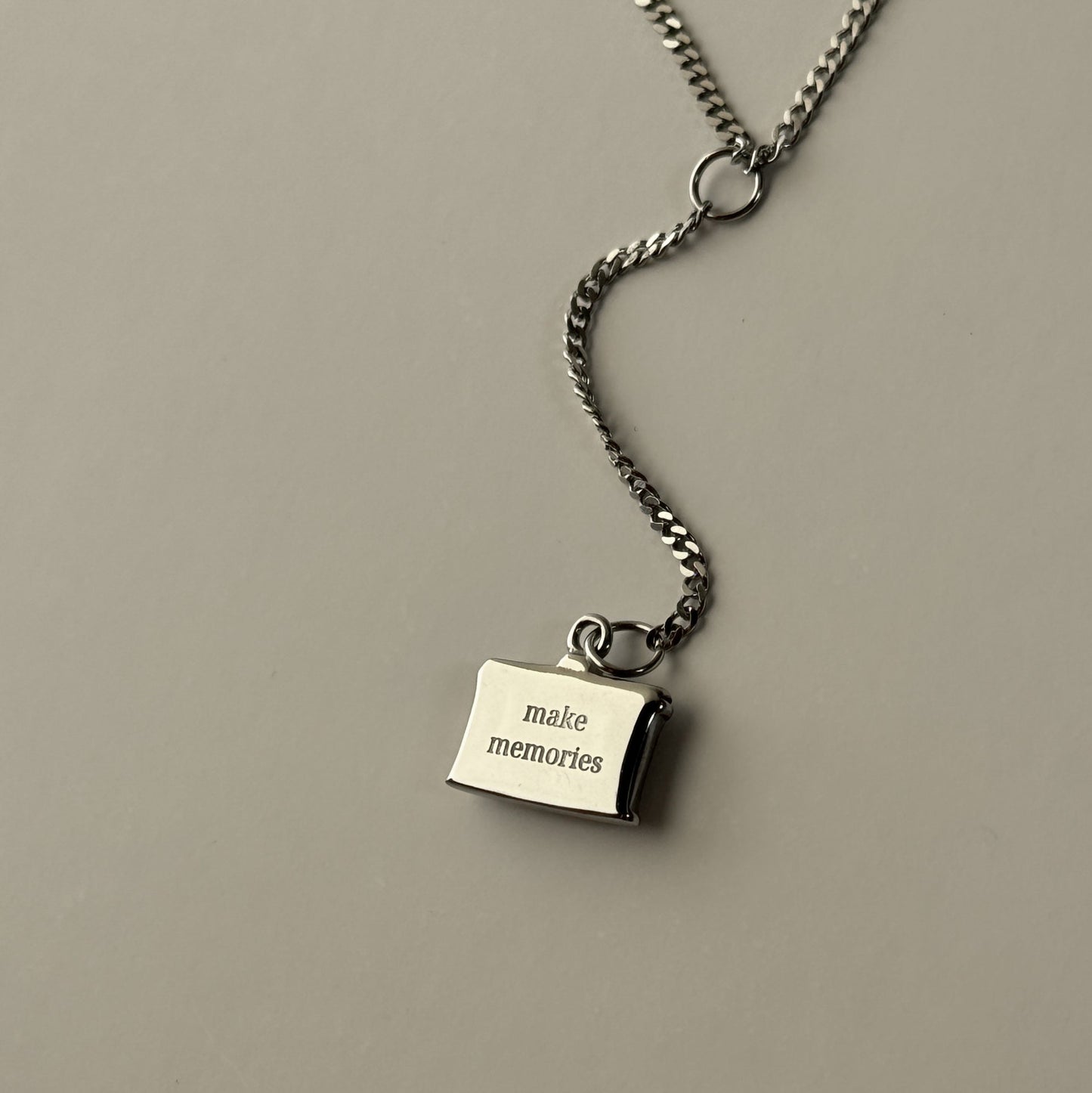 Making Memories Necklace- Silver