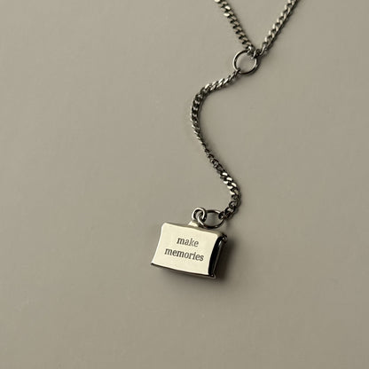 Making Memories Necklace- Silver