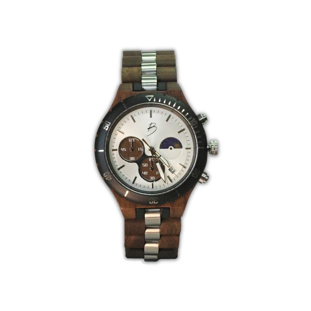 Montre Berthoud en bois de noyer