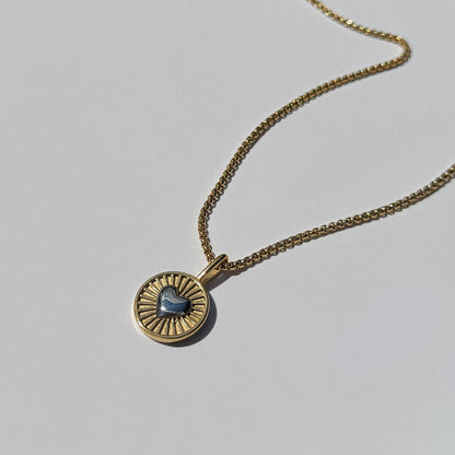 Mi Amor Necklace- Gold