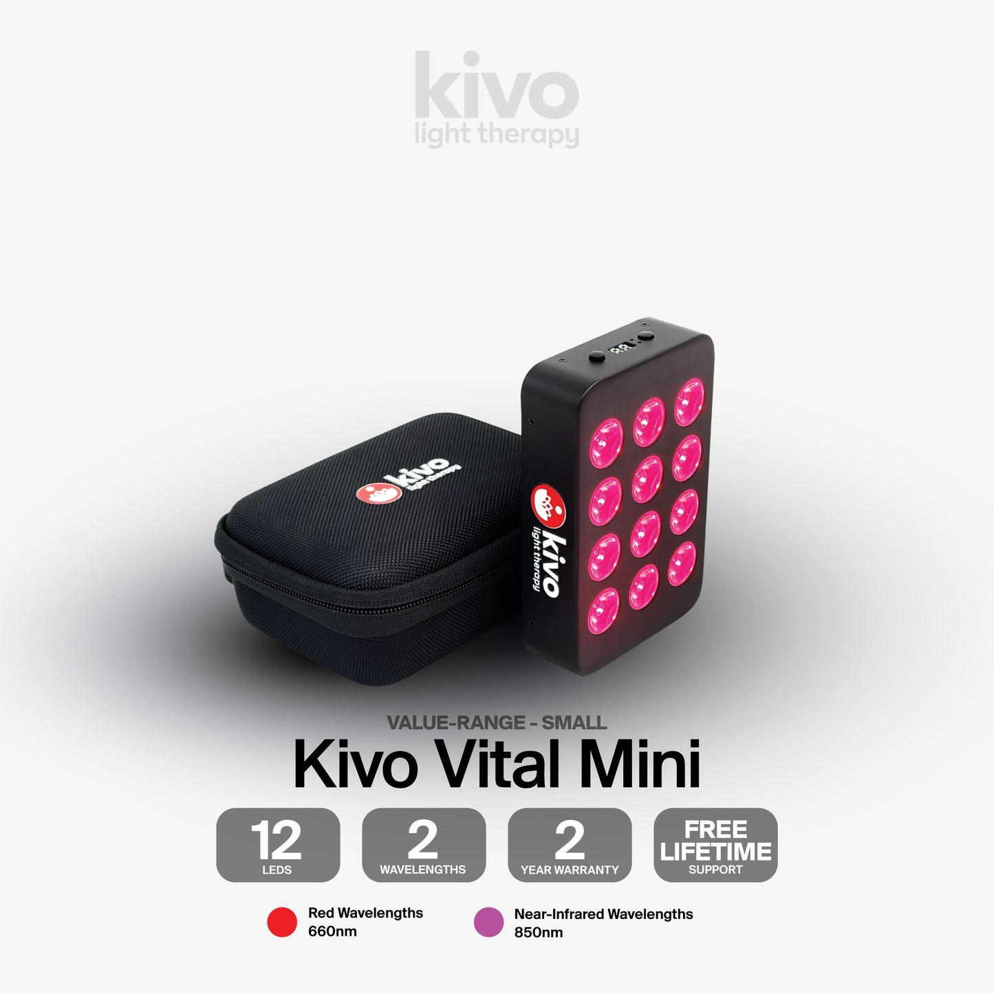 Kivo Vital Mini: Portable Red Light