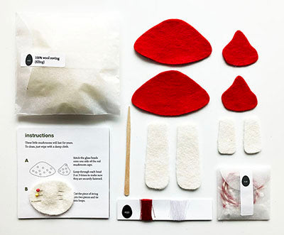 a5 Mushroom Ornament Kit