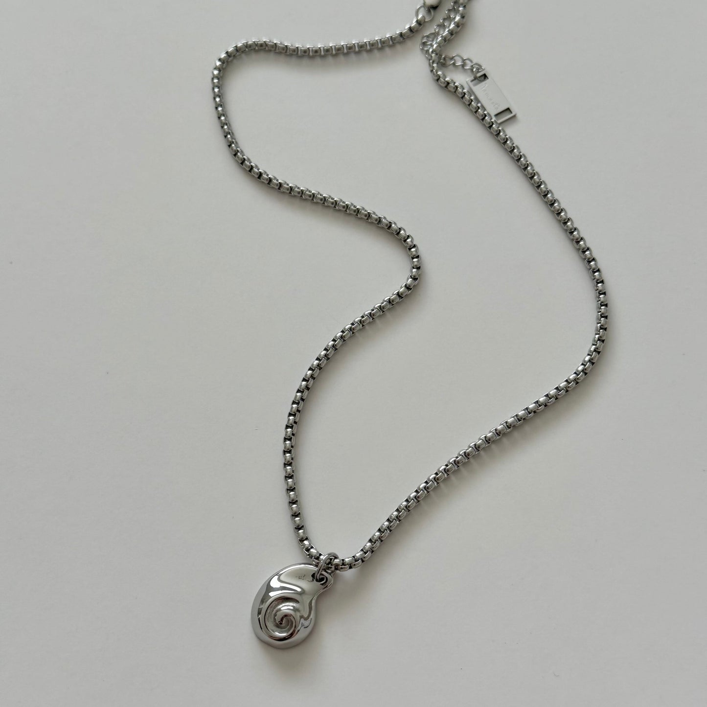 Nautilus Necklace- Silver