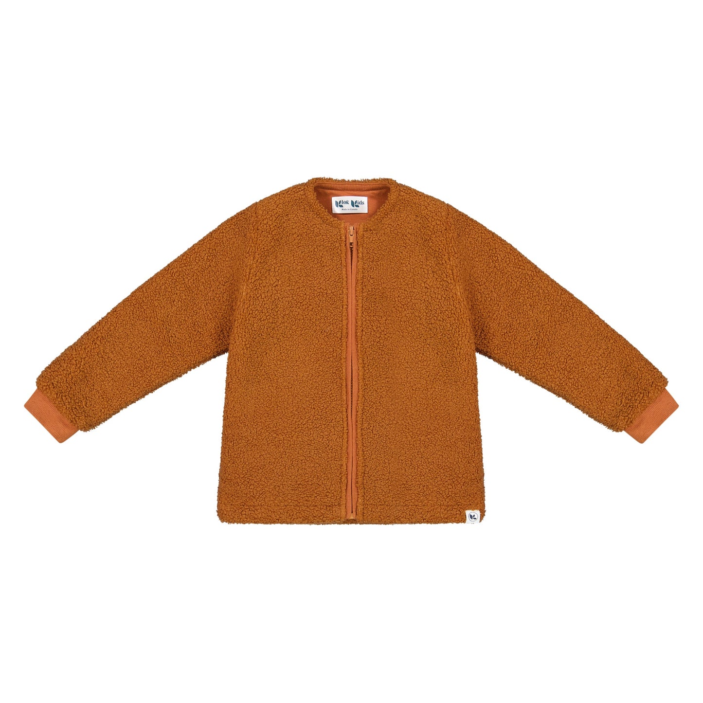 Signature Teddy Cardigan - Copper