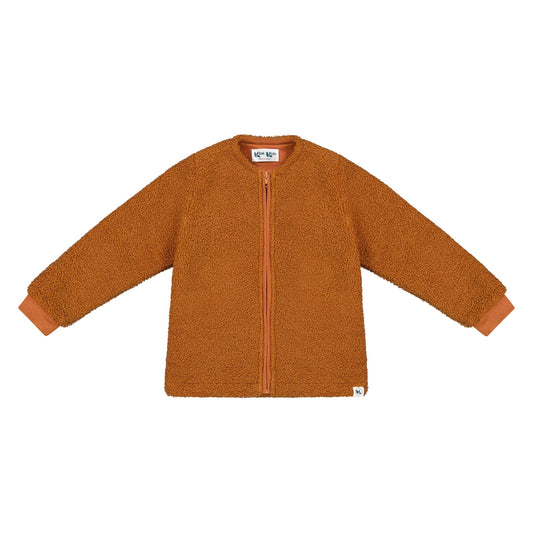 Signature Teddy Cardigan - Copper