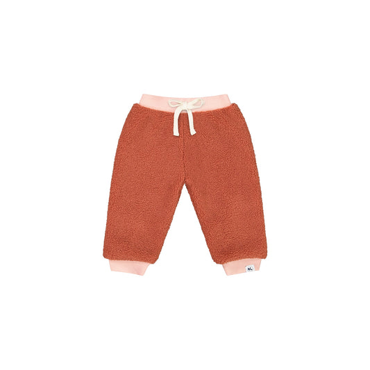 Signature Teddy Joggers - Desert Rose