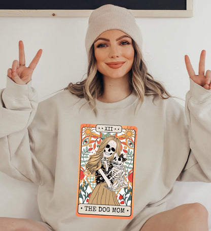 The Dog Mom Tarot Card