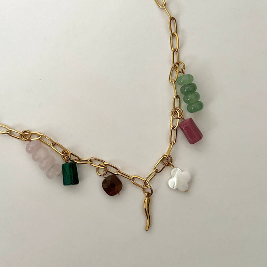 Risa Charm Necklace