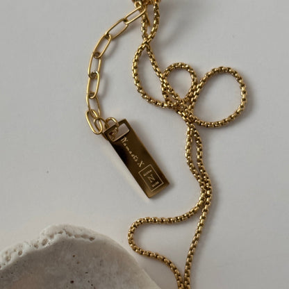 Rose Necklace- Gold