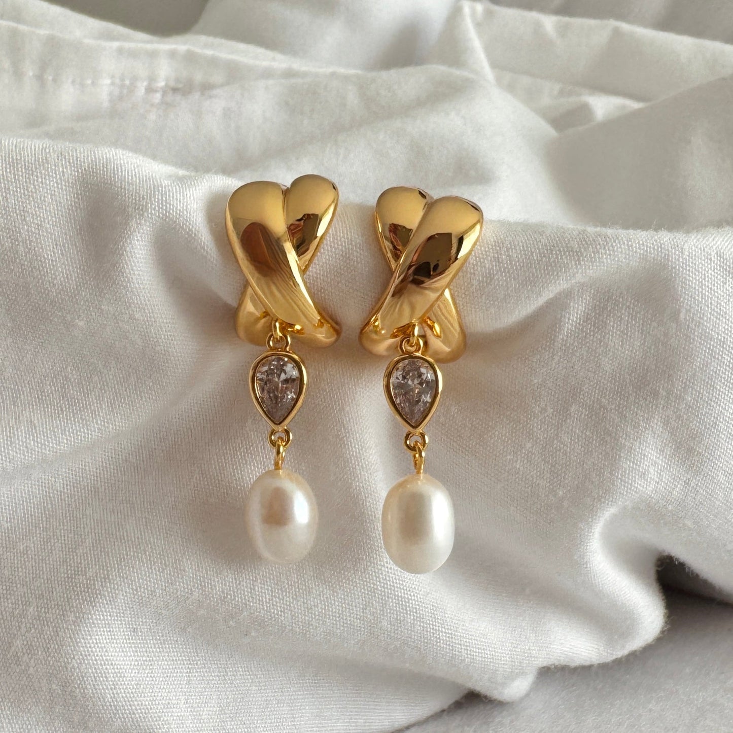 Safah Earrings- Gold