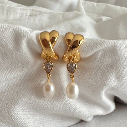 Safah Earrings- Gold