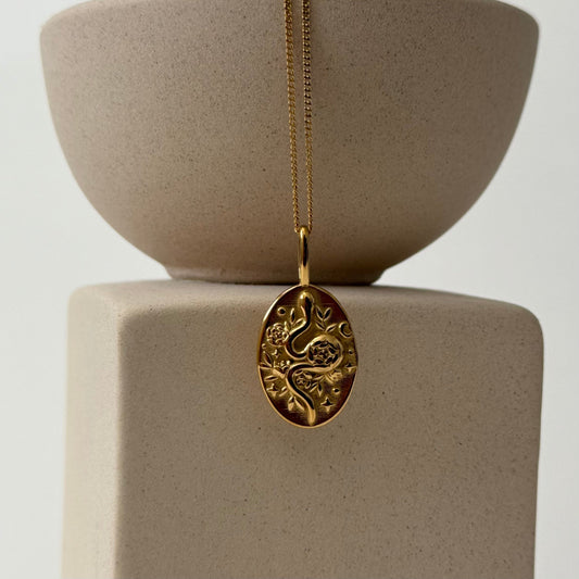 Serpent 2.0 Necklace- Gold