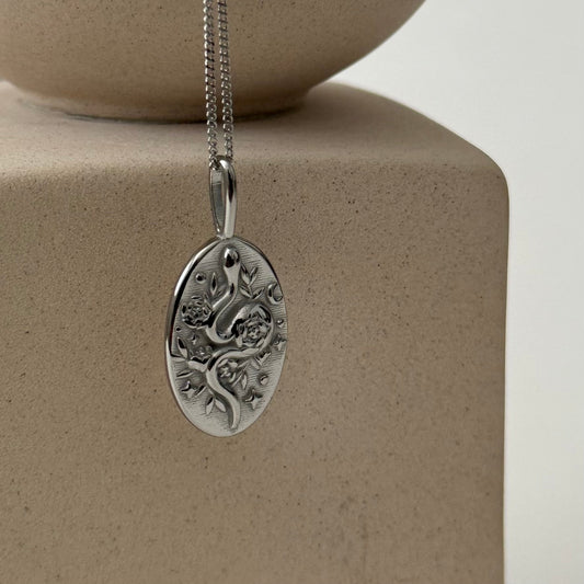 Serpent 2.0 Necklace- Silver