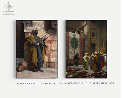 Eastward Gaze: Art Prints Inspired by the Ottoman and Arab Worlds Set