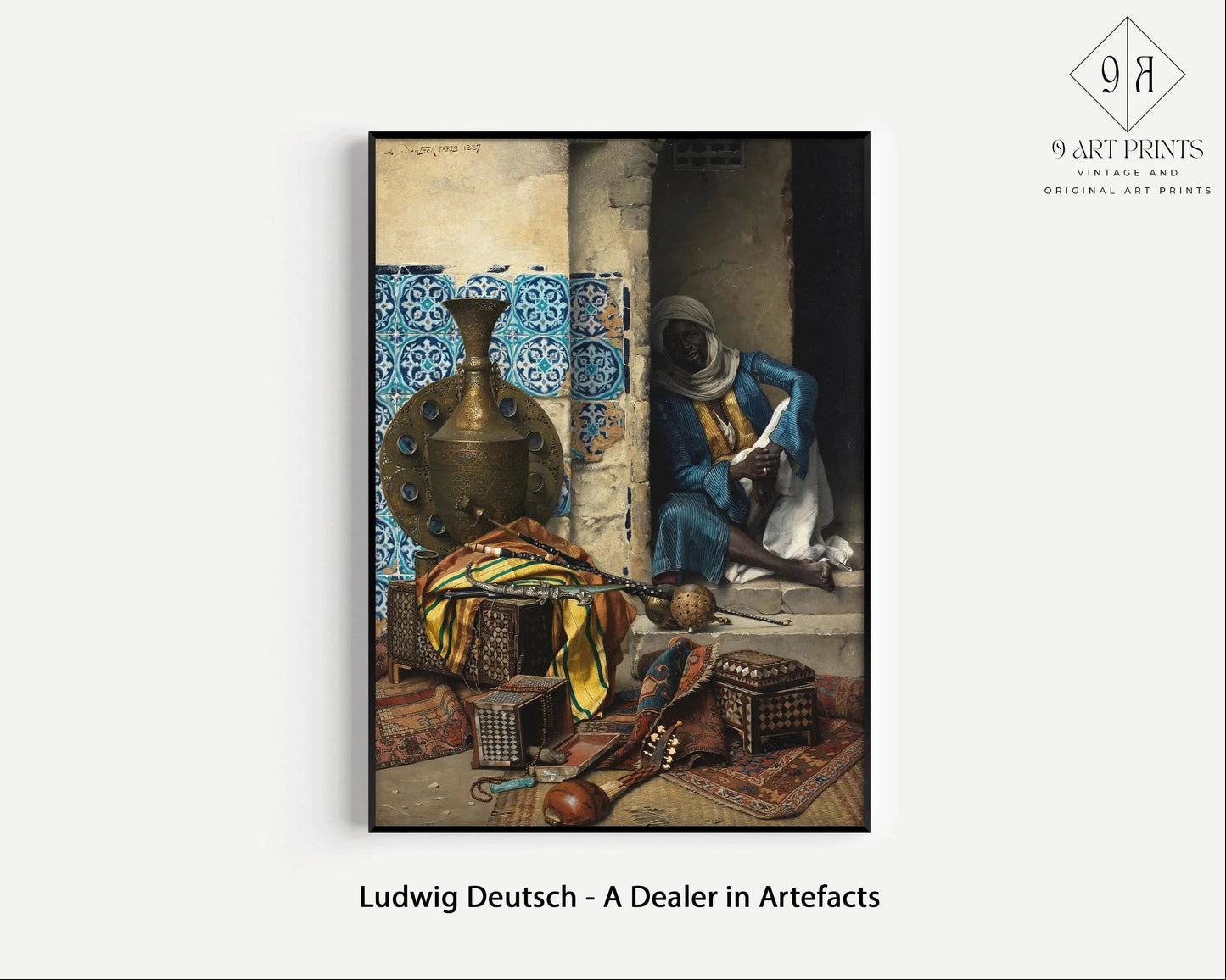 Eastward Gaze: Art Prints Inspired by the Ottoman and Arab Worlds Set