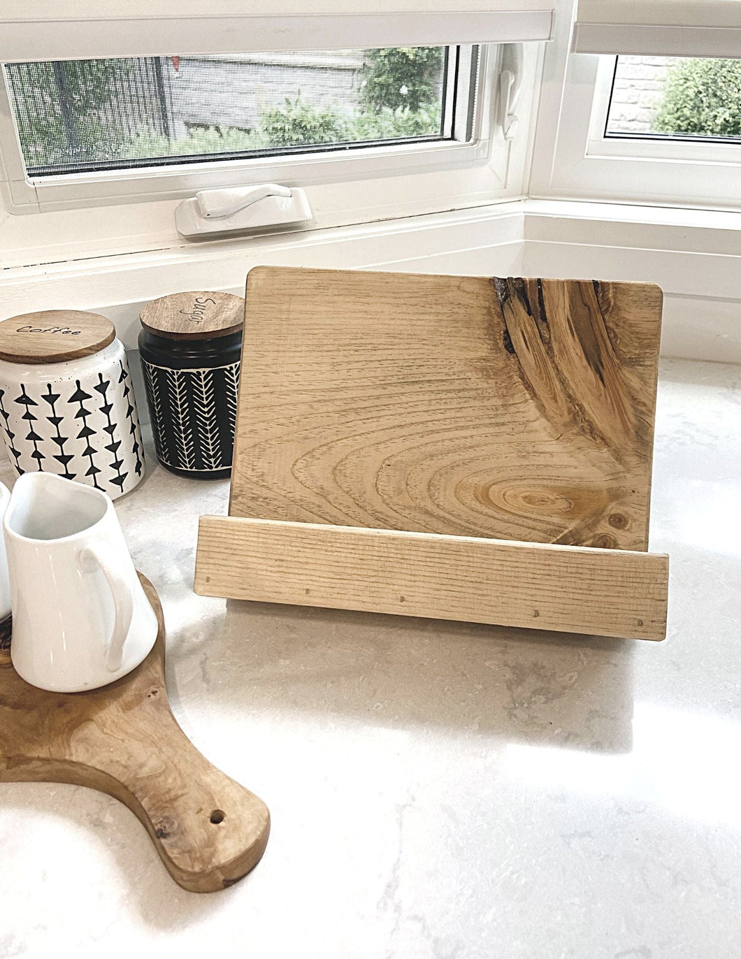 Wooden Cookbook Stand