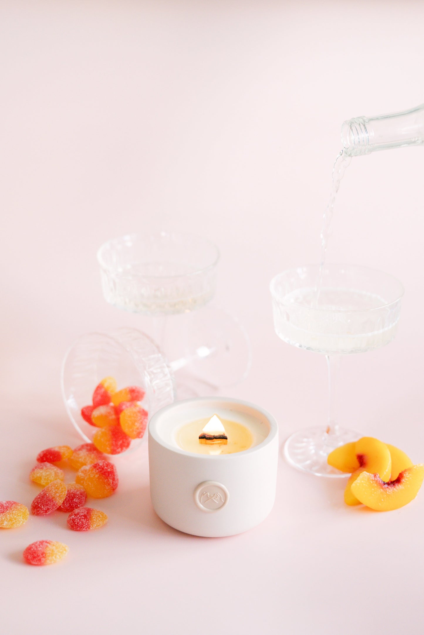 The Crush | Peach and Prosecco