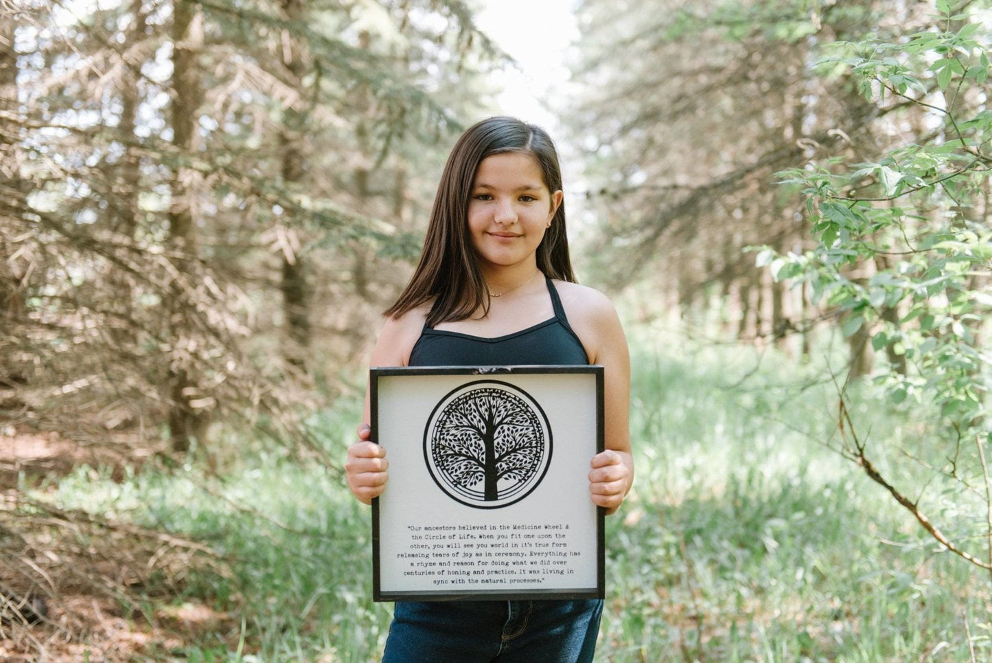 Tree Of Life Wood Sign