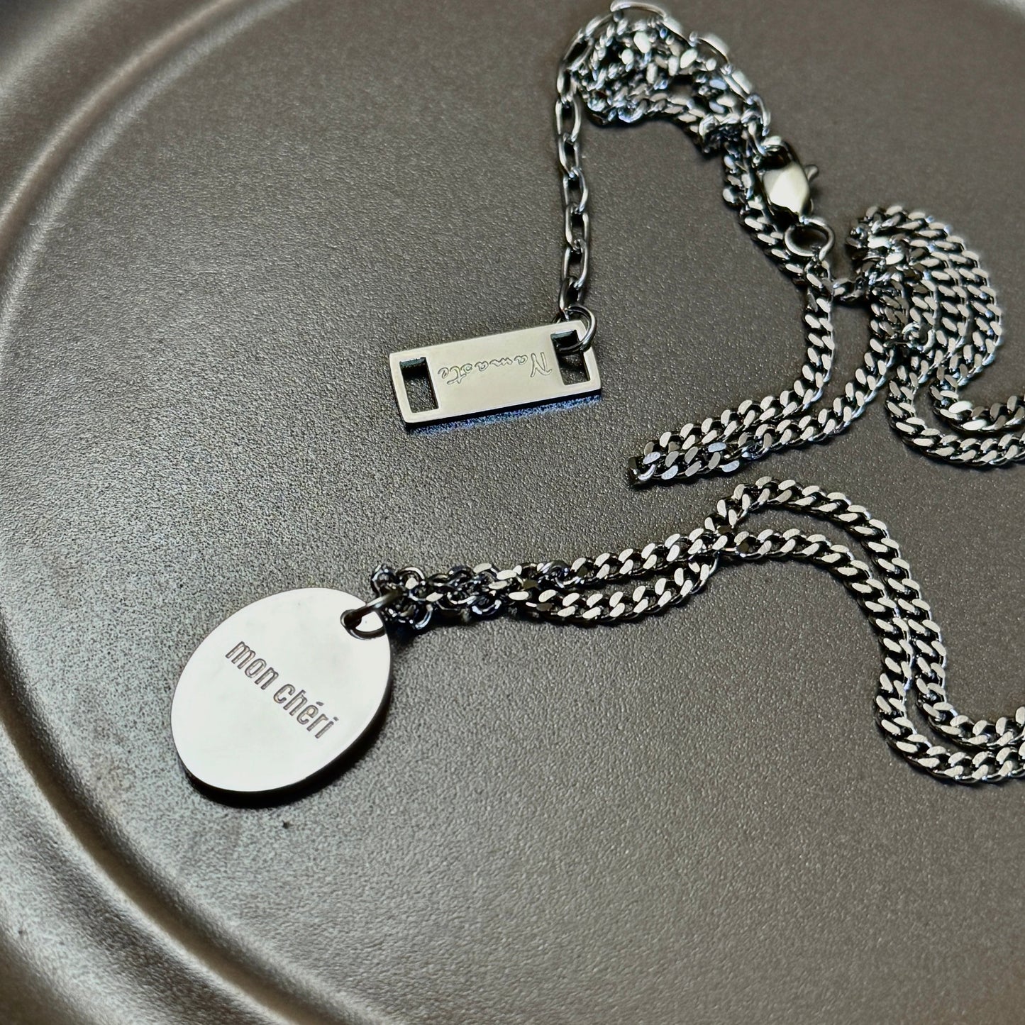 Tulipe Necklace- Silver