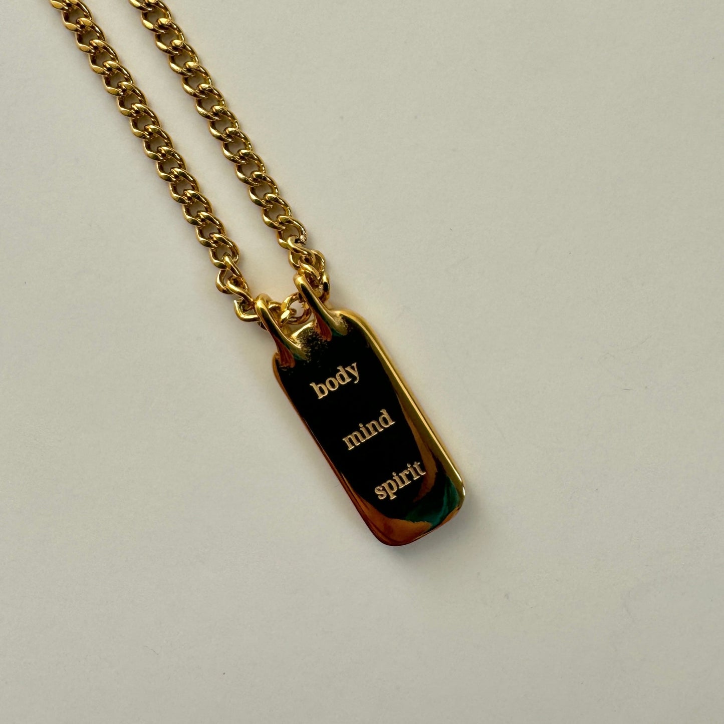 Wellness Necklace- Gold