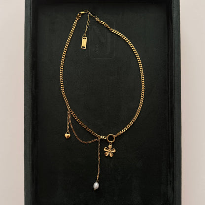 Willow Necklace- Gold