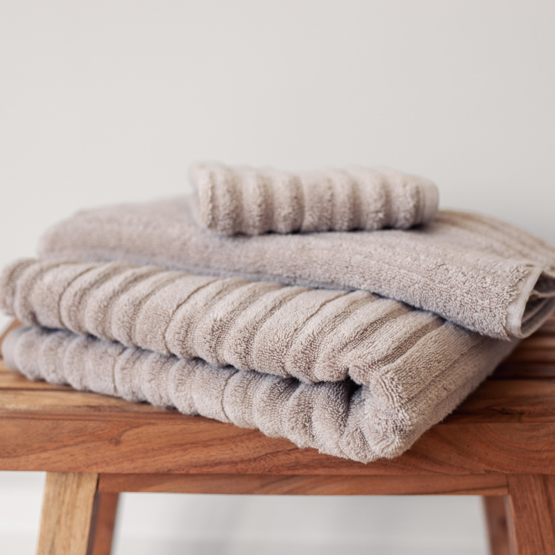 Bath Towel in Dove Grey