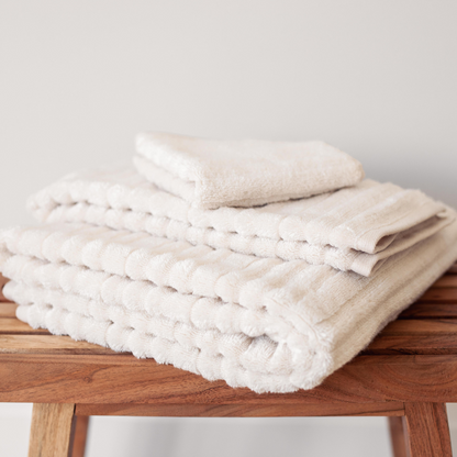 Bath Towel in Cream White