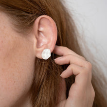 Load image into Gallery viewer, White Lakeside Earrings
