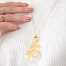 Load image into Gallery viewer, Oak Leaf Necklace
